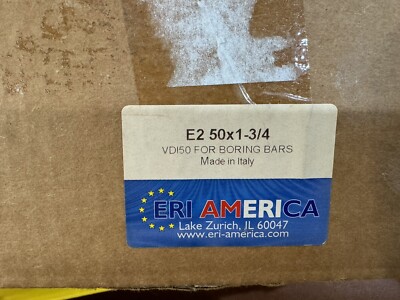 ALGRA E2 50X1-3/4  VDI150 TOOLHOLDER FOR BORING BARS DUAL COOLANT THRU