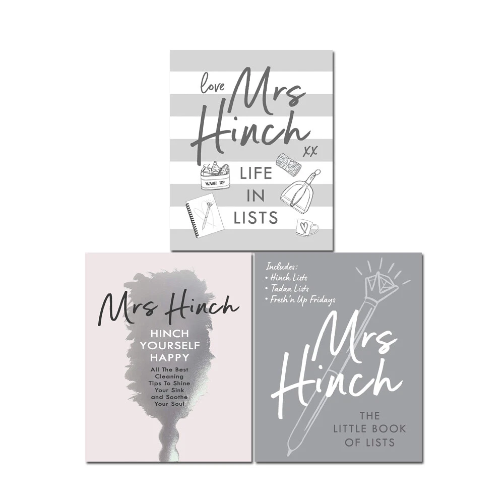 Mrs Hinch Books Collection Set This Is Me, The Little Book, 44 OFF