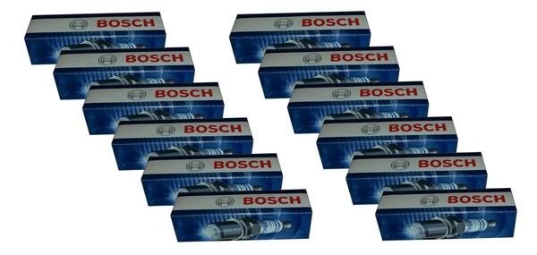 12 Bosch ZüNdkerzen FüR Mercedes S-KLASSE Coupe (W140,C140),SL (R129)-image