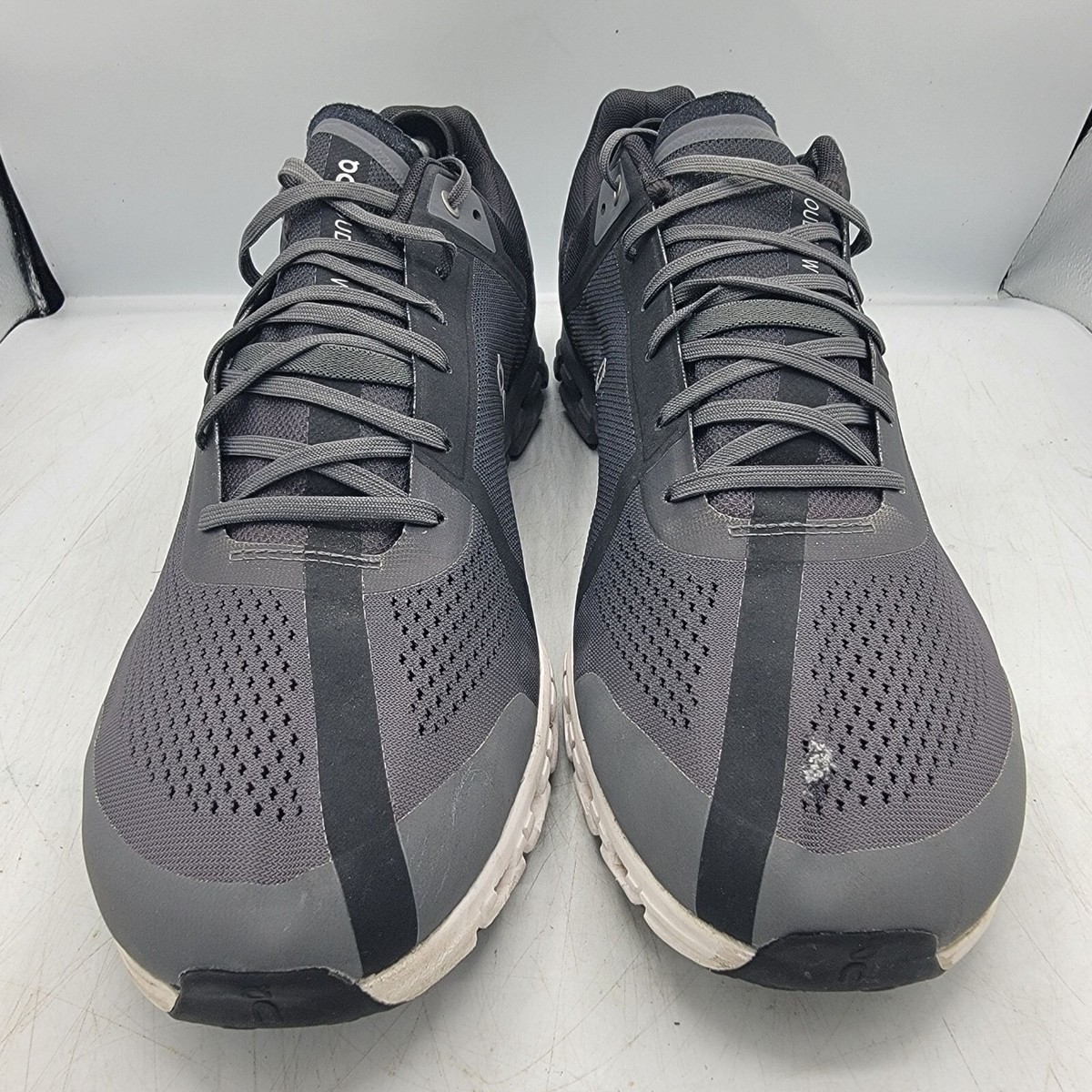 On Cloudflow Mens 14 Black Athletic Sneaker Shoes Outdoors Running Walking Men main image 4