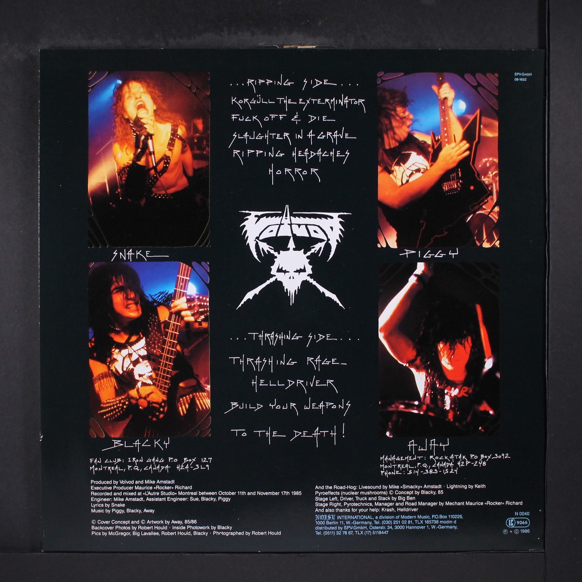 VOIVOD: rrroooaaarrr NOISE INT'L 12