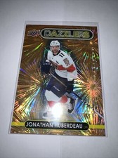 Jonathan Huberdeau Orange Dazzler Upper Deck 2021-22 Series 1 Hockey Card