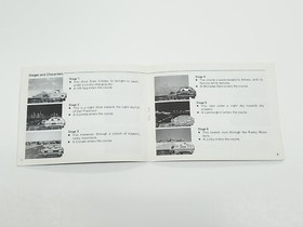 Rad Racer Autentico NES Nintendo Manuale *