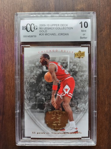 2009-10 Upper Deck Michael Jordan MJ Legacy Collection Gold #26 BCCG 10 ST4-6