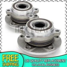 Pair Front Wheel Hub Bearings For VW Passat Jetta CC GTI Golf Audi TT A3 Quattro