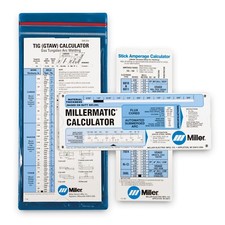 TIG, MIG & SMAW Miller Welding Calculators 3 ...