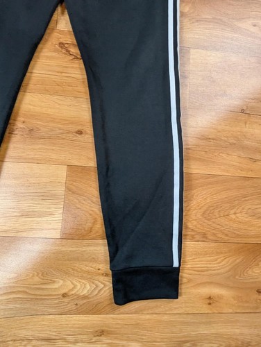 Adidas Trainingshose Herren schwarz W30xL29 Primeblue gestreift Tapered L 0217 - Bild 6 von 14