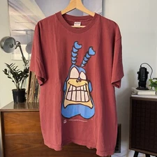 VTG FOX The Tick  1996 Big Face Graphic Tee T Murina L Large