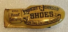 c1920 Vintage Endicott Johnson Shoe Store Tin Litho Advertising Clicker Old Sign