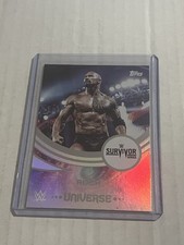 2025 Topps Universe WWE The Rock Survivor Series Base