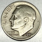1950-S Roosevelt Dime Circulated Condition 90% Silver Better Date US Coin- 3478