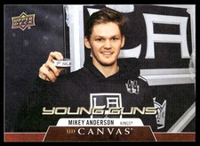 2020-21 Upper Deck UD Canvas YG Mikey Anderson Rookie Los Angeles Kings #C117