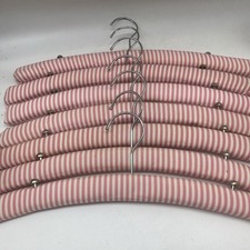 Vintage Victoria  s Secret Hangers Pink And White Padded Some Stains