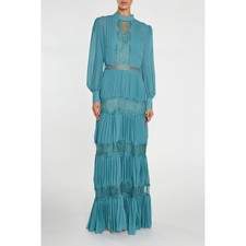 True Decadence Maxi Dress UK10 in Blue RRP £219