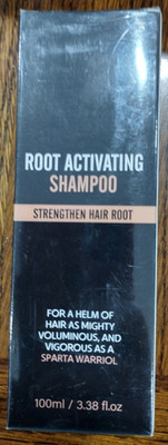 Root Activating Shampoo 100 ML/3.38 FL OZ NEW/Sealed Spartan