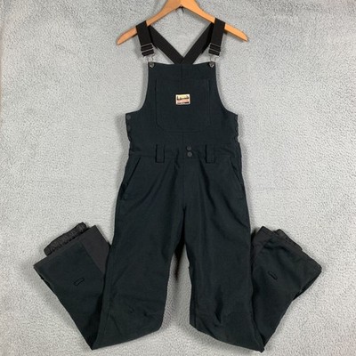 Billabong Riva Bib Pants Women's XS Black 10K Waterproof Snowboard Ski Overall