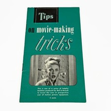 Bell Howell Tips on Movie-Making Tricks Vintage Booklet 5 Cents Vintage B H