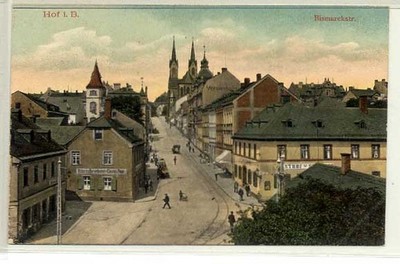 Hof Saale 6wt3660 Hof i.B. circa 1910