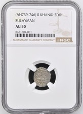 (AH 739-746) ILKHANID SULAYMAN 2 DIR NGC AU 50