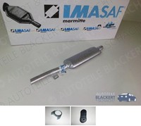 Imasaf ESD Auspuff Endtopf+Anbauteile für Fiat 1000Er-Serie 1300+1500 1961-1964