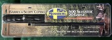 Mossberg 500 20 Ga Ported Rifled Slug Deer Barrel 3-9x40 Scope 2 34 3