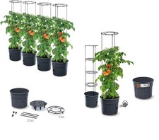 Tomato Grower Pot Planter Growing Set Support Home Garden Indoor Outdoor 12L/28L