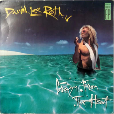 DAVID LEE ROTH   Crazy From The Heat  - LP Vinyl 4 Cut EP Warner Bros 9 25222-1