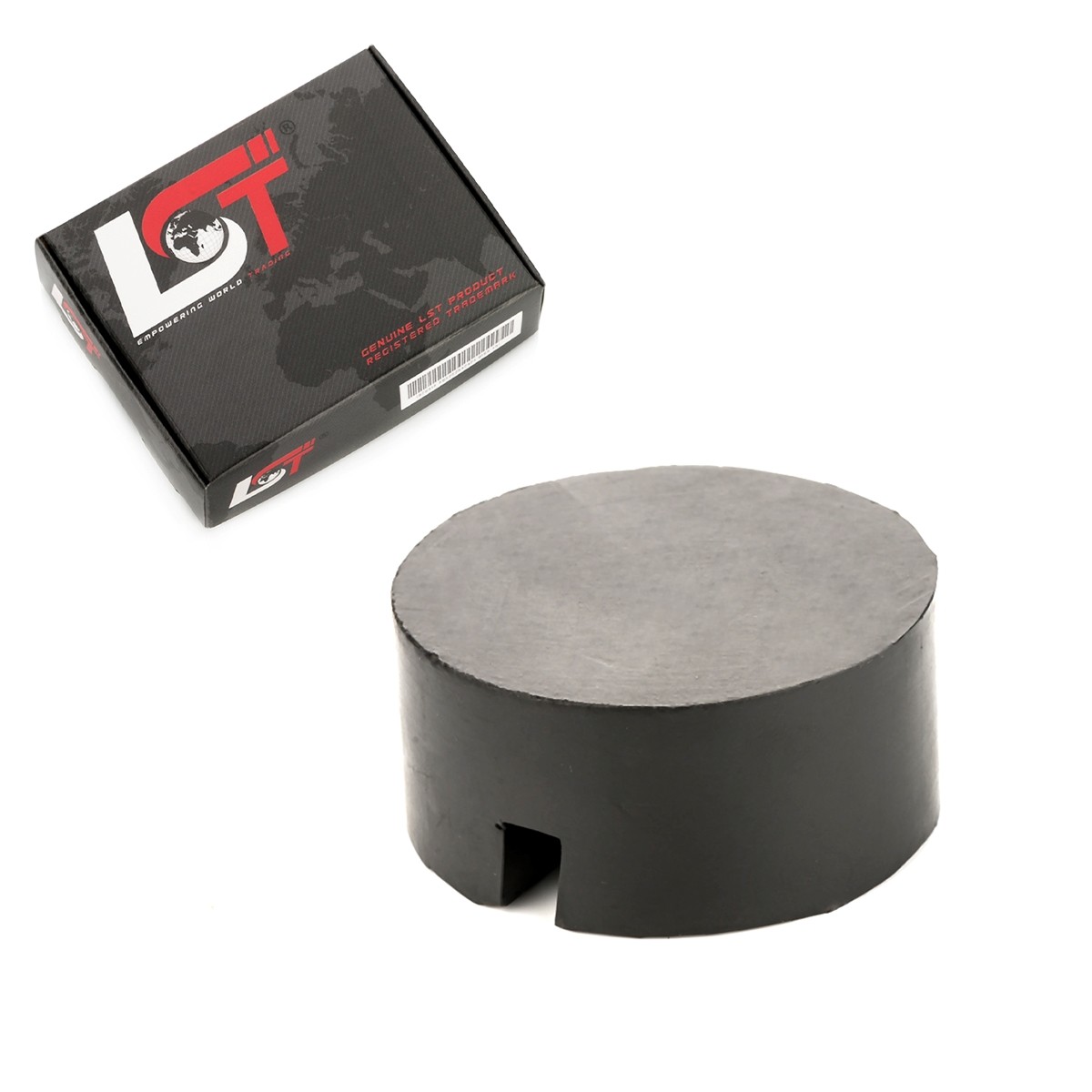 Jack receptacle rubber block 75x35 mm round rubber pad for PORSCHE