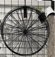 24 Metal Wreath Rings Bicycle Wheel Style Floral, Crafts 14  New Lightweight
