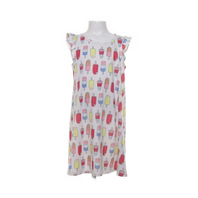 Gap Kids, Nachtkleid, Größe: 130, Weiß/Mehrfarbig, Polyester, Sonstiges #cVG