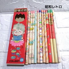 Colleen Showa Retro Character Pencils Set of 12 Used 22p