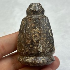 Collectible Ancient Roman Greek Rare Brown Stone Chess Piece