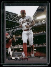 Ketel Marte 2023 Stadium Club Black Foil Arizona Diamondbacks #146