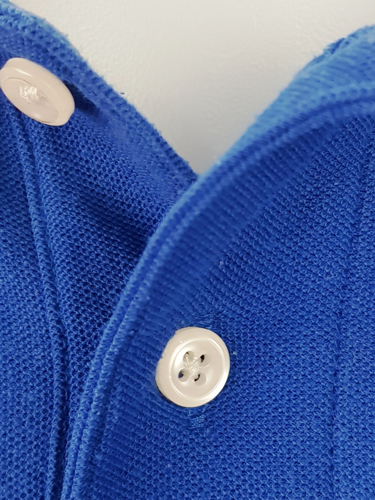 CROFT & BARROW Mens Royal Blue LUXURY POLO SHIRT Easycare - 2XLT - 56" - RRP £59 image 7