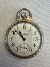 Illinois A. Lincoln Railroad Grade Pocket Watch - 16 Size - 21 Jewels 