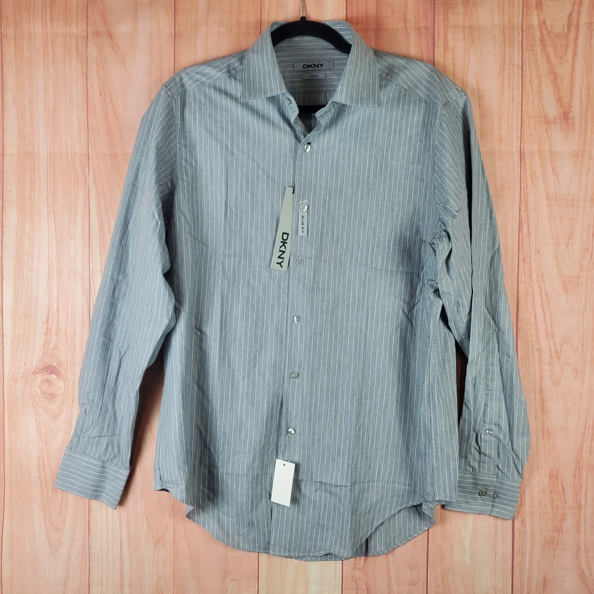 DKNY Slim Dress Shirts for Men for sale | eBay