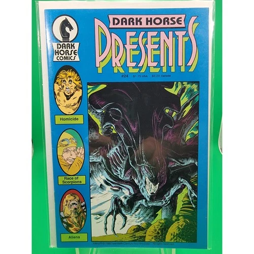 Dark Horse Presents #24 Origin of Aliens! Dark Horse 1988 Comic