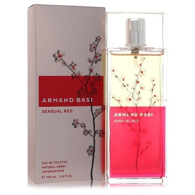 Armand Basi Sensual Red by Armand Basi Eau De Toilette Spray 3.4 oz For Women