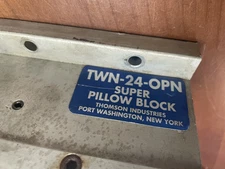 THOMSON TWN-24-OPN 1.5" TWIN Open Linear Ball Bearing Pillow Block-