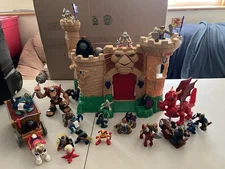 Fisher Price Great Adventures Magic Castle Huge Lot L@@K