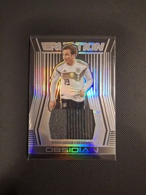 Panini Obsidian Soccer 2019-2020 Eruption Mario Götze Patch/199