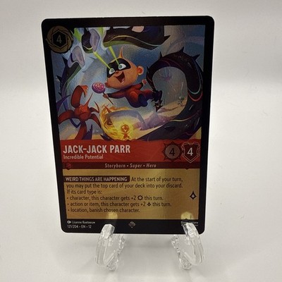 Jack-Jack Pare Incredible Potential Foil 121/204 Super Rare Wilds Unknown NM