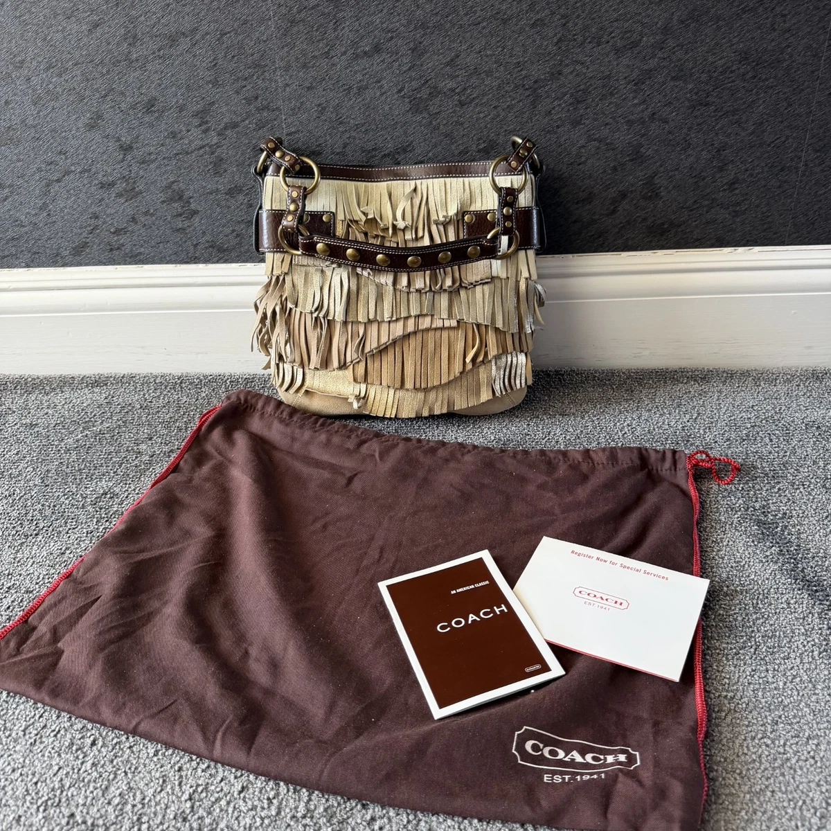 25+ Coach Hobo Bags Exterior Bags & Handbags for Women for sale 