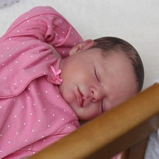 Realborn Macey Sleeping TWIN 18" Reborn Doll KIT Unfinished