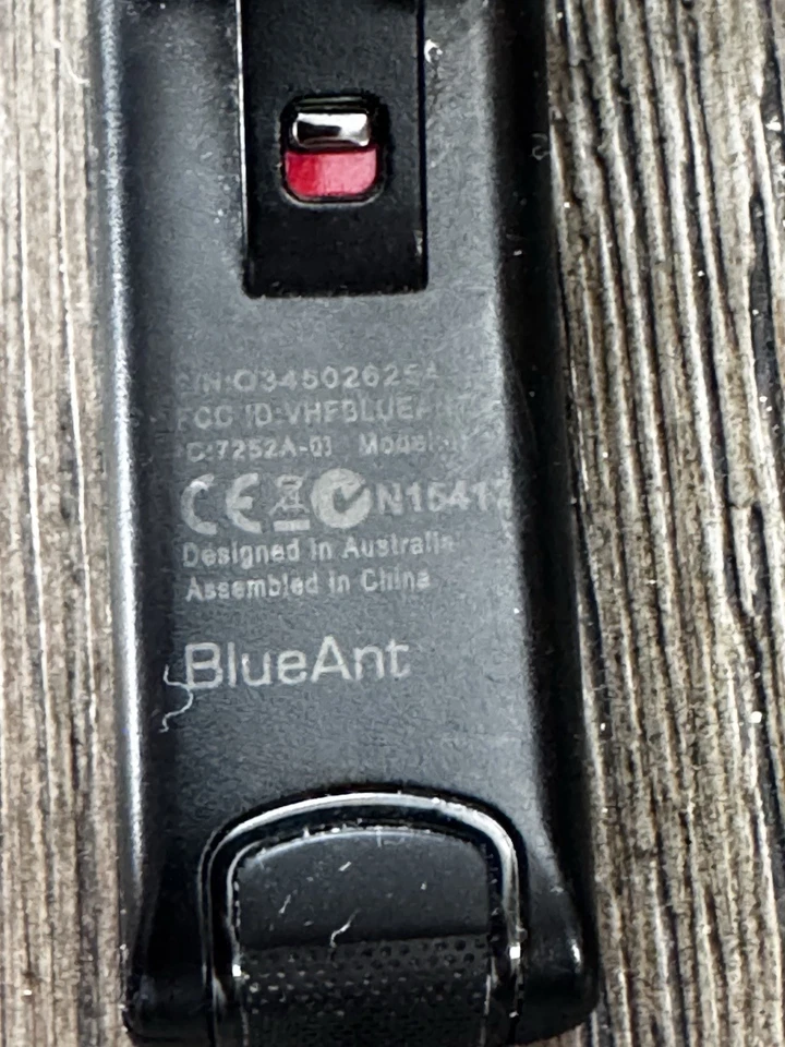 BlueAnt Q3 Voice-Command A2Dp black music headset phone book caller ID Bluetooth - Image 4 of 4
