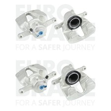 2X EUROBRAKE BREMSSATTEL VORNE LINKS+RECHTS passend für RENAULT MEGANE