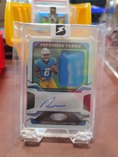 2025 Panini Certified LA Chargers RPA Omarion Hampton 17/499 MINT