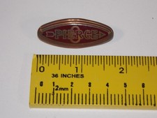 Rare 1932-1935 Pierce-arrow 8 Cylinder Dash Automobile Emblem Brass Badge Logo