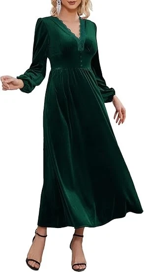 dark green velvet dress products for sale | eBay dark green velvet dress products for sale | eBay