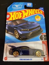 2025 Hot Wheels #34 Mustang 60th 1/5 FORD MUSTANG GTD Blue NEW MODEL Near Mint